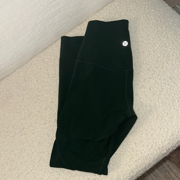 Lululemon Dark Green Leggings - Picture 1 of 1